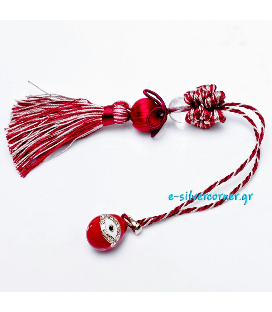 Fashion Egg Easter Charm in Red