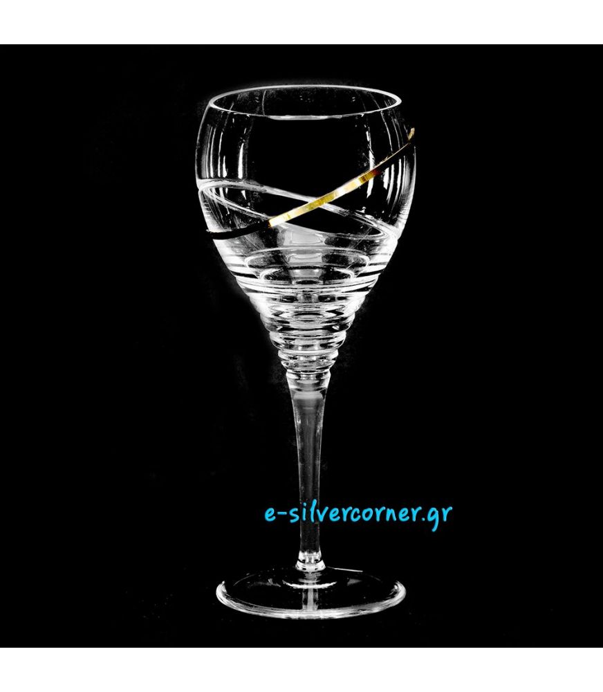 Crystal Wedding Wine Glass BOHEMIAN SUNFLOWER