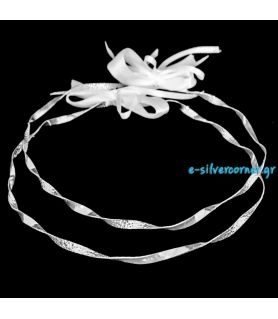 Στέφανα γάμου χειροποίητα PLATED WAVE