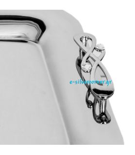 Ανοξείδωτος(Inox) Δίσκος Γάμου 4251Α/ΝΟΤΑ