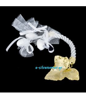 Gold-Plated Ivy Bomboniere 