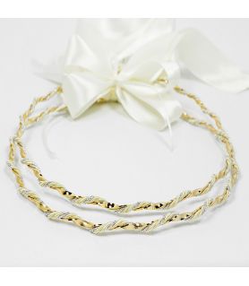 Handmade Silver-Plated & Gold-Plated Wedding Crowns ANDROMACHE
