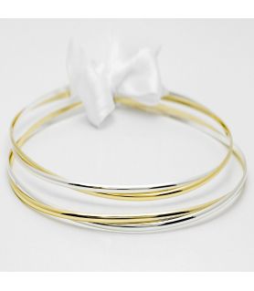 Handmade Silver-Plated Gold-Plated in 24k Gold Wedding Crowns HERA
