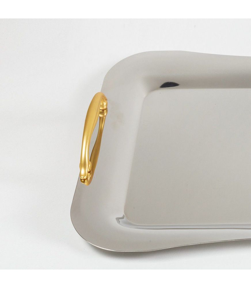 Stainless Steel Tray 18/10 INOX GOLD ΜΑΤ