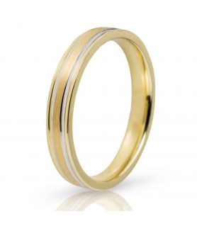 Two-Tone Wedding Ring