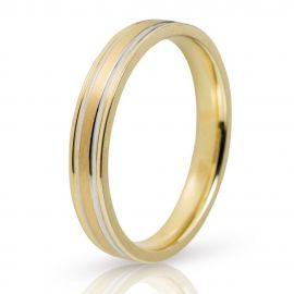 Two-Tone Wedding Ring