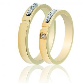 Engraved Gold Wedding Ring