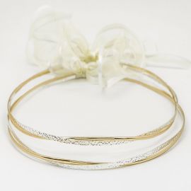 Handmade Silver Wedding Crowns Evelina
