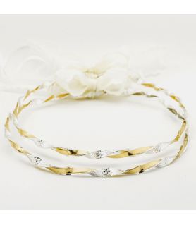 Handmade Silver Plated Wedding Crowns ARIANA