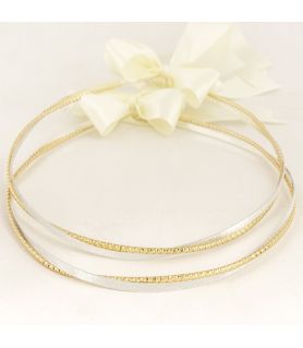 Χειροποίητα Ασημένια Στέφανα Γάμου Diamond Ring Gold