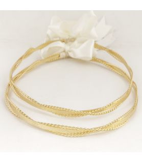 Handmade Gold Plated Wedding Crowns Kimolos
