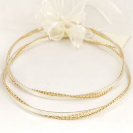 Handmade Gold Plated Wedding Crowns ASTYPALEA
