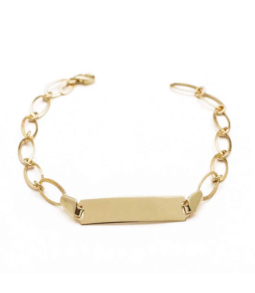 Gold Baby Name Bracelet