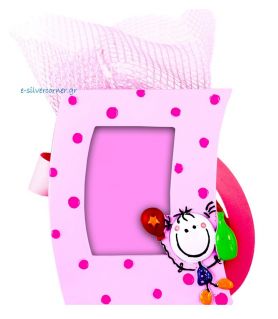 Pink Picture Frame Bomboniere 