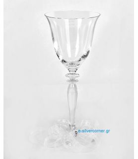 Crystal Wedding Wine Glass RONA ROSE